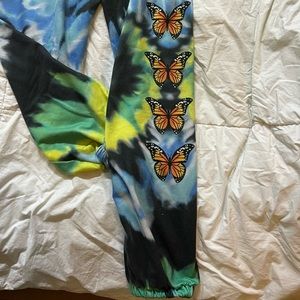 Tye-dye sweatpants